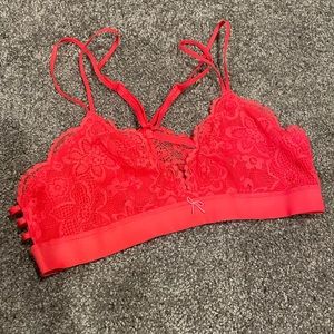 Bright Coral Aerie Bralette
